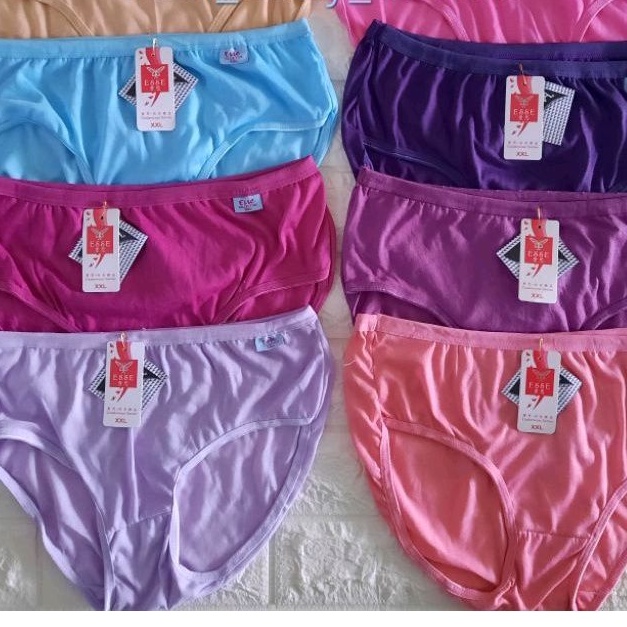 6pcs CD WANITA MEREK ESSE SIZE M-XXXL/cd wanita terlaris