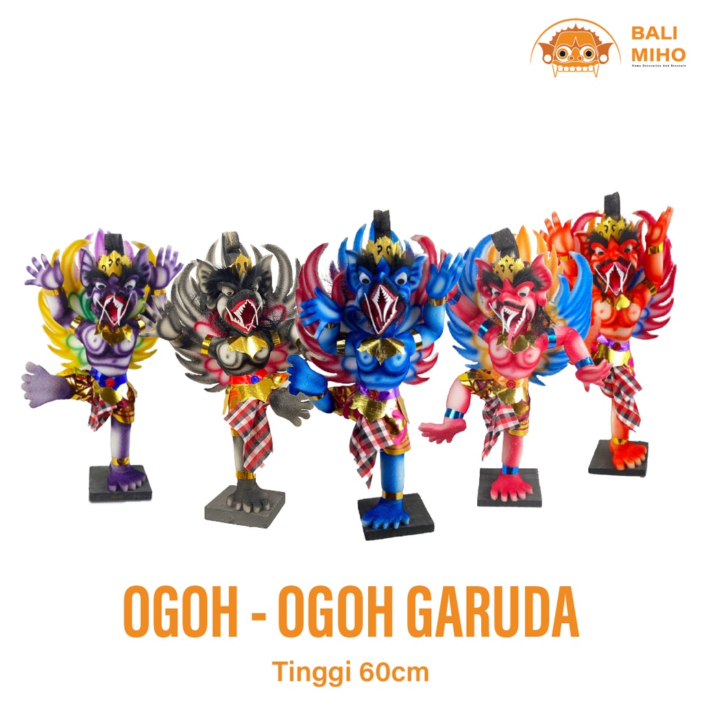 Ogoh Ogoh Garuda - Ogoh Ogoh Mini - Ogoh Ogoh Spon - Ogoh Ogoh Bali - Mainan Anak - Patung Ogoh Ogoh