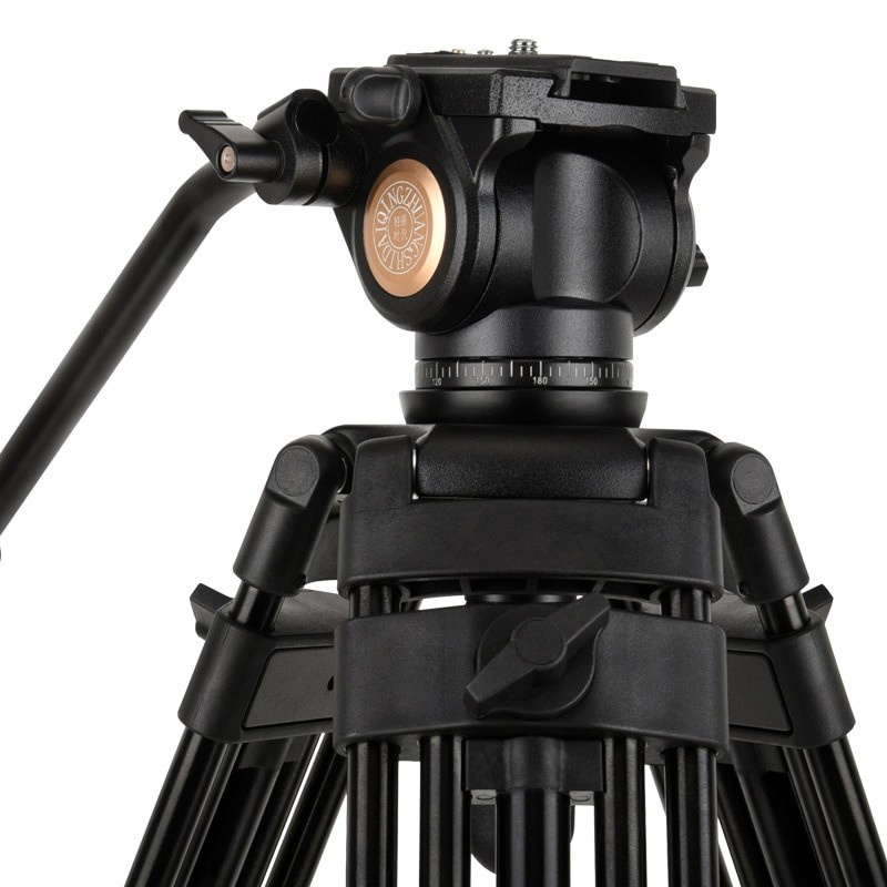 Tripod QZSD Q880A Fluid Head Professional Video Camera Photo Not 999H