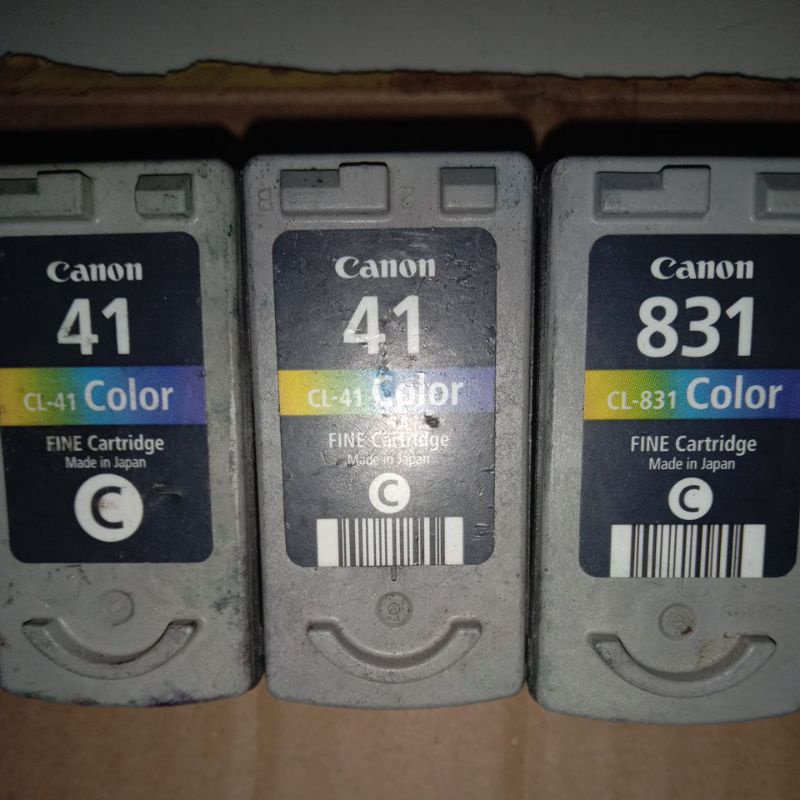 Jual Cartridge Canon 41&831 Color Kosong&Refil Shopee Indonesia