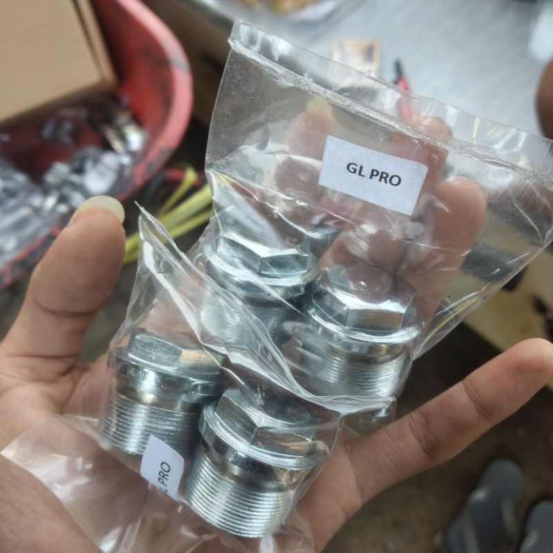 Baut Mur Tutup As Shock GL PRO MAX Tutup As Shock GL PRO MAX Set kanan Kiri