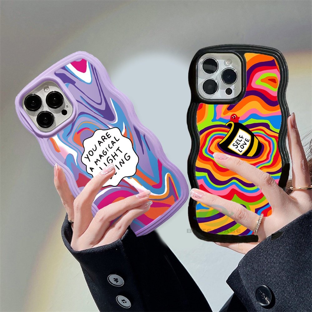 Casing TPU Realme C30 C31 C35 C21Y C25Y RealmeC11 C25 C17 C15 C12 C3 C2 Realme 8i 7i 5 5i 6i 7 Pro Motif Riak Air