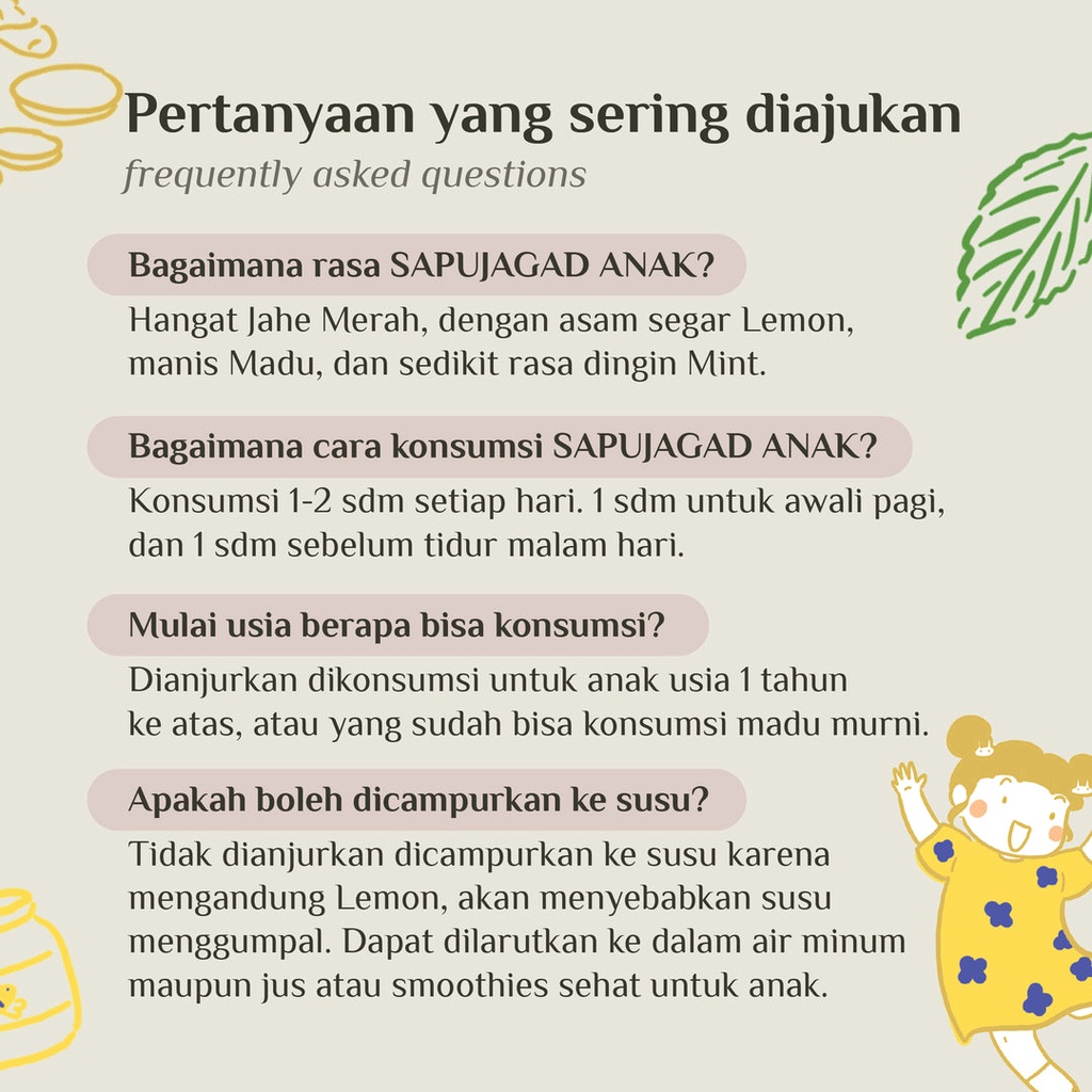 Rahsa Nusantara - Sapujagad Alit Anak 200 ml/ Sapujagad Alit Anak Regas/ Sapujagad Alit 60 ml/ Sapujagad Alit Anak 60 ml/ Sapujagad Alit Anak Leci/ Sapujagad Alit Anak Mangga/ Sari Lemon 235Ml/ Sada Jiwa 30ml