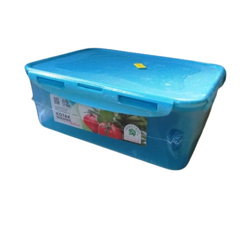 Tempat Sayur Kue Nastar Kotak Makan Sealware 3 Liter 7264 Green Leaf