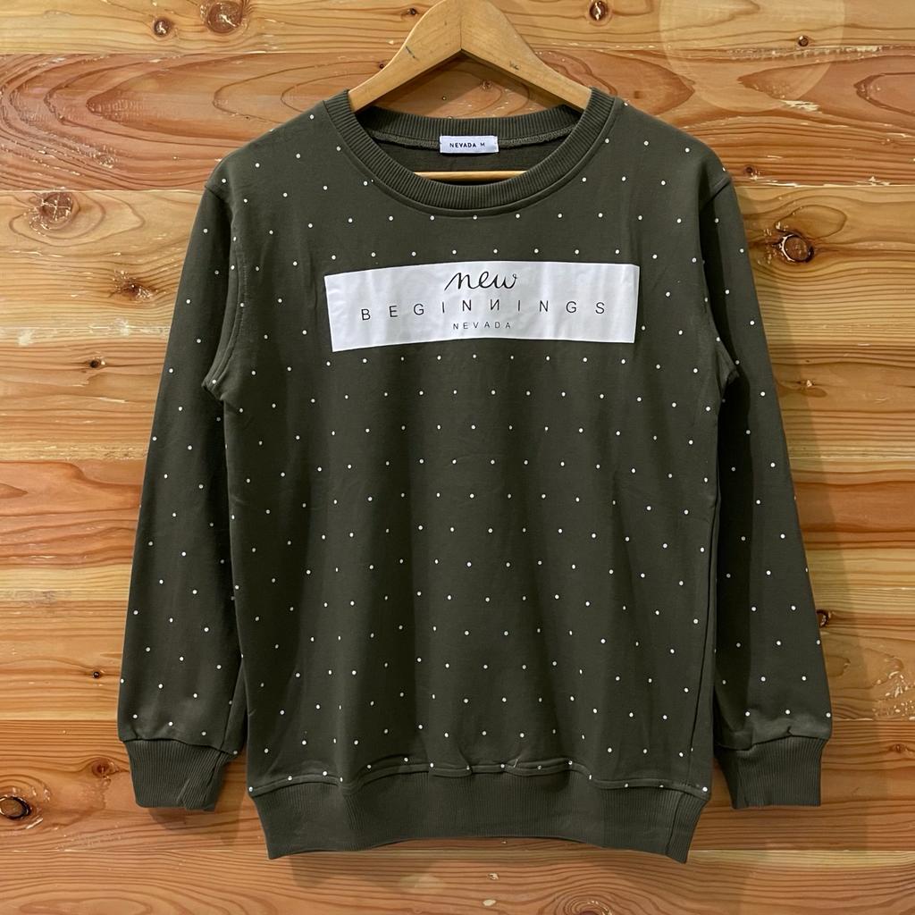 SWEATER N3VADA MOTIF POLKADOT TERBARU/SWEATER WANITA TERLARIS/TERLARIS /SWEATER ELEGANT TERBARU /SWEATER RAJUT WANITA /SWEATER HOODIE WANITA TERBARU KEKINIAN/SWEATER WANITA BERHIJAB KEKINIAN