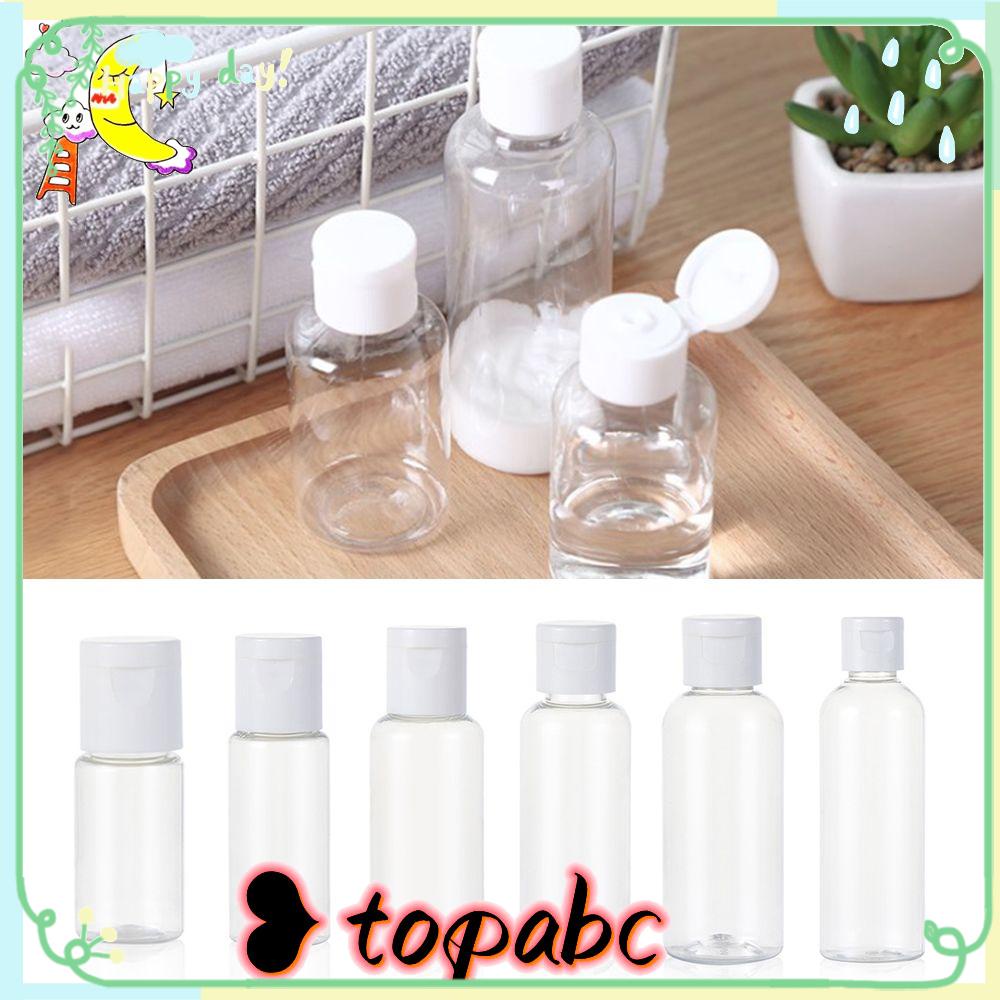 Botol Wadah Kosong TOP 10-100ML Makeup Bening Isi Ulang