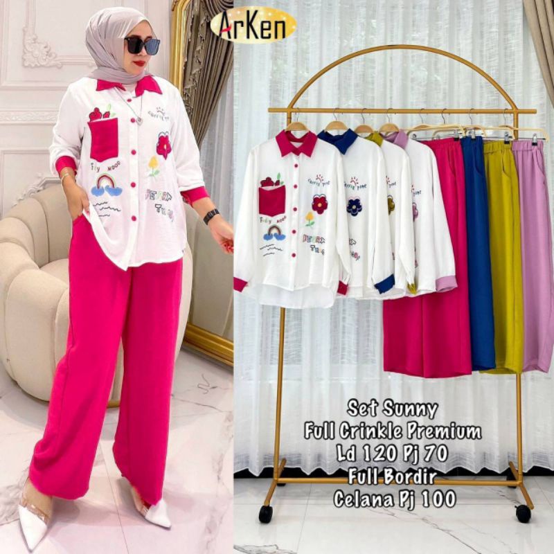 BAJU 'SUNNY SET  BY ARKEN