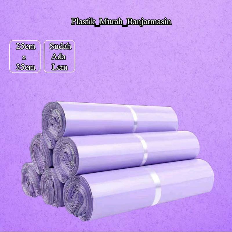 

Plastik packing bahan polymailer ukuran 25x35