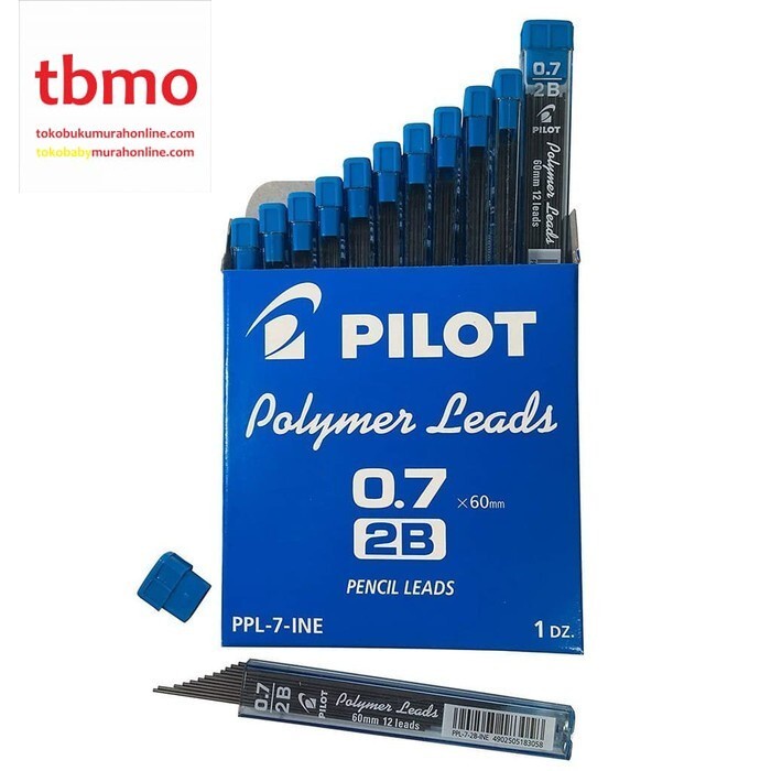 

TBMO LEAD PENSIL PILOT PPL-7 0.7 2B / ISI PENSIL MEKANIK