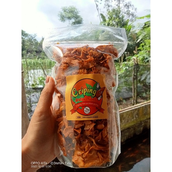 

Criping Ubi Jalar (Homemade) Pedas manis 200gr