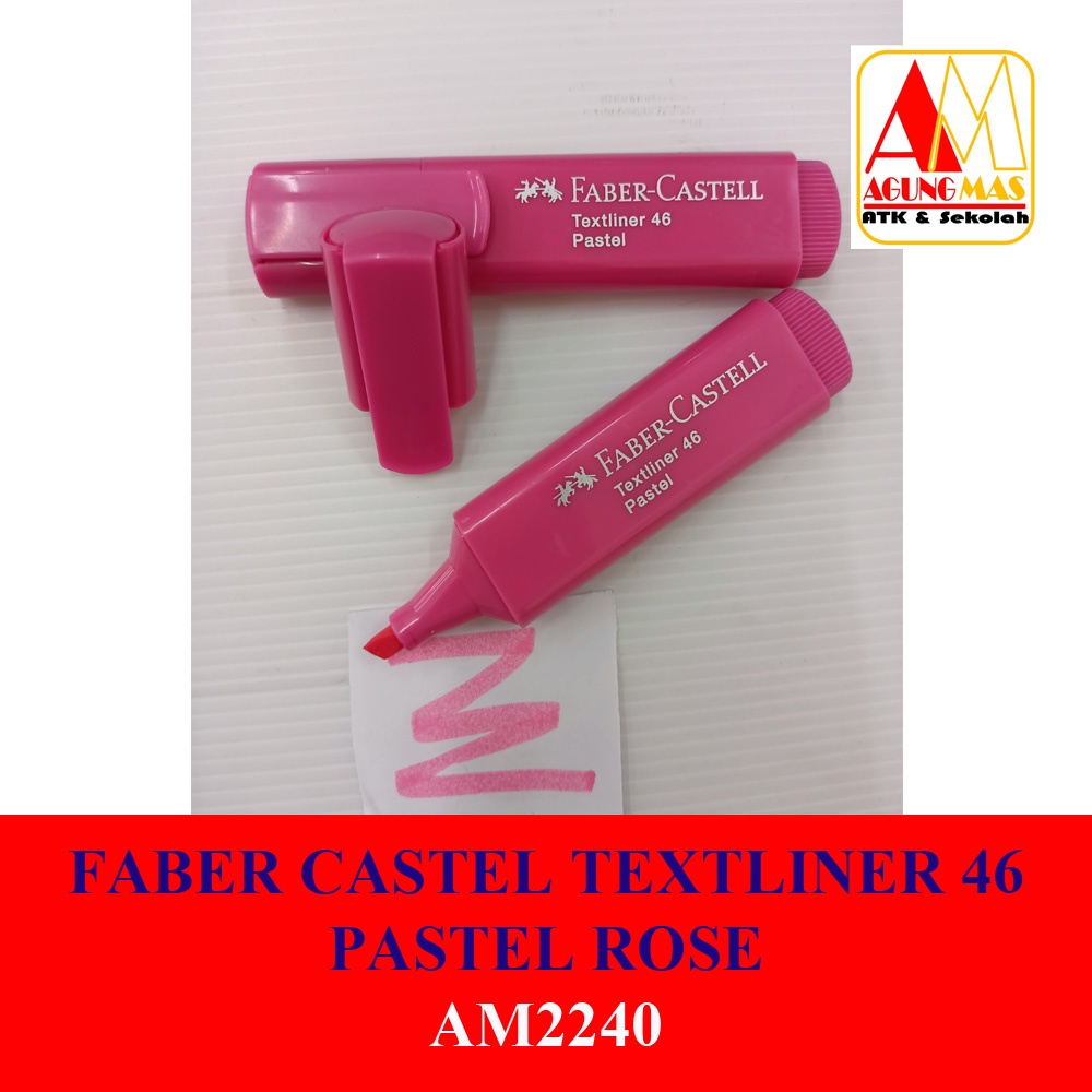 

FABER CASTEL TEXTLINER 46 PASTEL ROSE