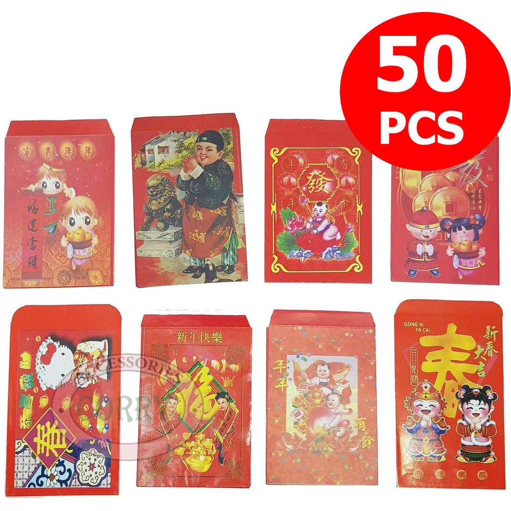 

Angpao Imlek Murah Isi 50 Merah 10 Cm Amplop Lokal Indonesia