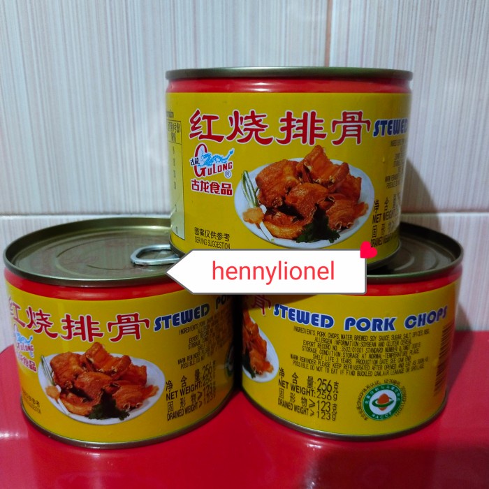 

Widyatmogrosir - Gulong Stewed Pork Chops Paikut 256Gr/Paikut /Iga Babi/Non Halal