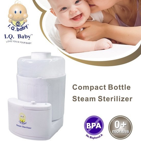 I.Q Baby Compact  Bottle  Steam Sterilizer 3 Bottels LS-B302