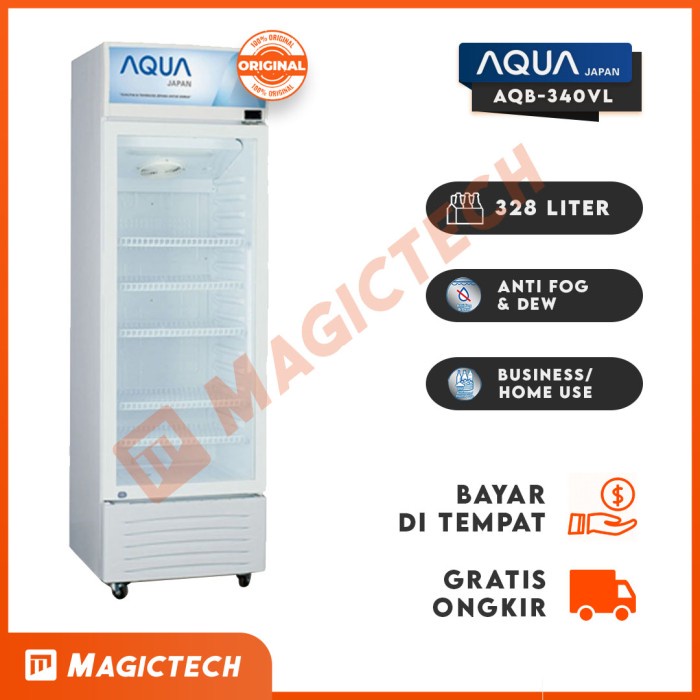 SHOWCASE AQUA AQB-340VL - 338 LITER