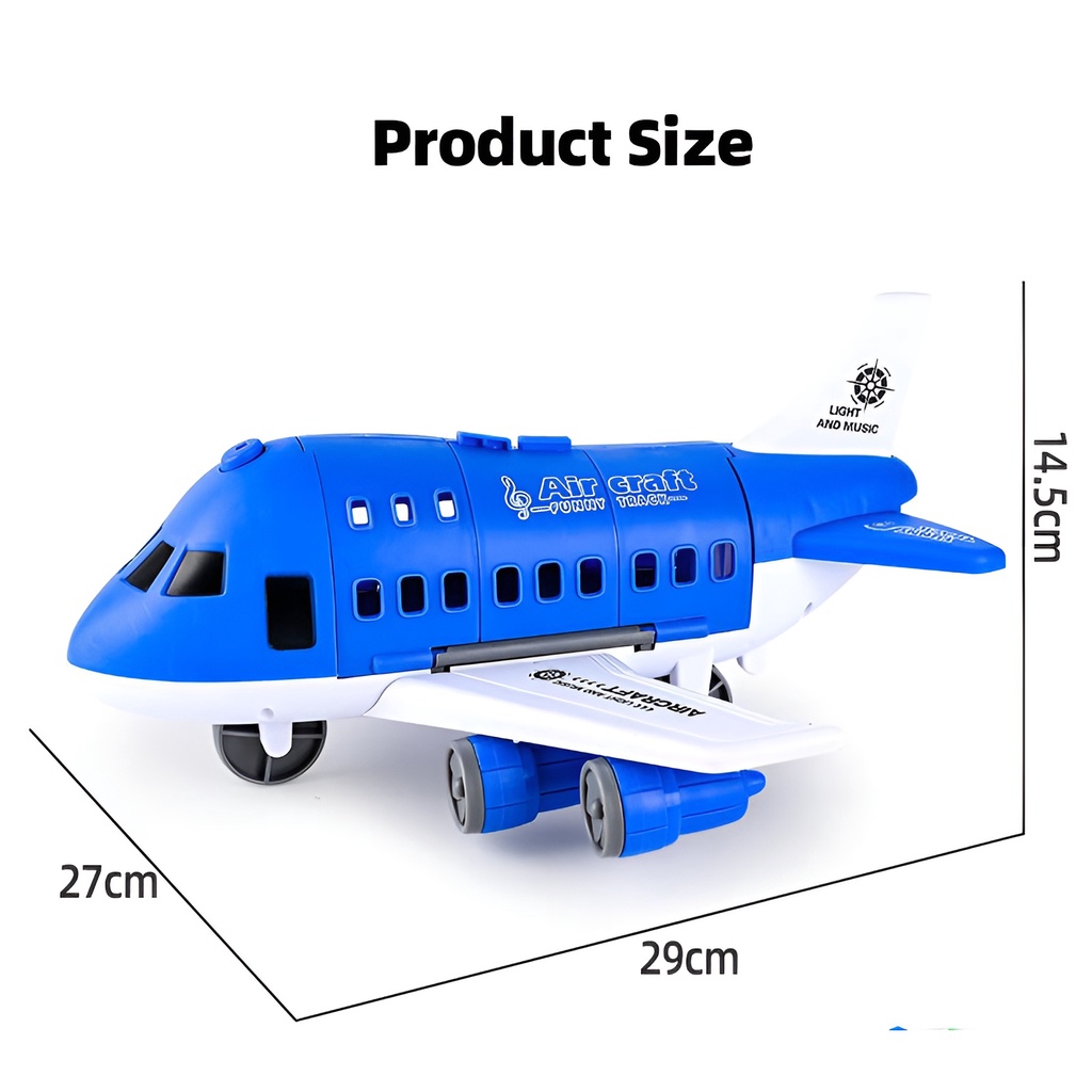 Aircraft Engineering Besar | Pesawat Mainan Anak | Parking Lot Mainan | Hadiah Ulang Tahun Anak Laki Laki | Mainan Terbaru 2022