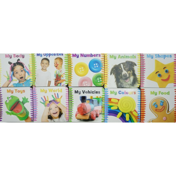 BOOK TOWER: I AM LEARNING(10 CHUNKY BOOKS)