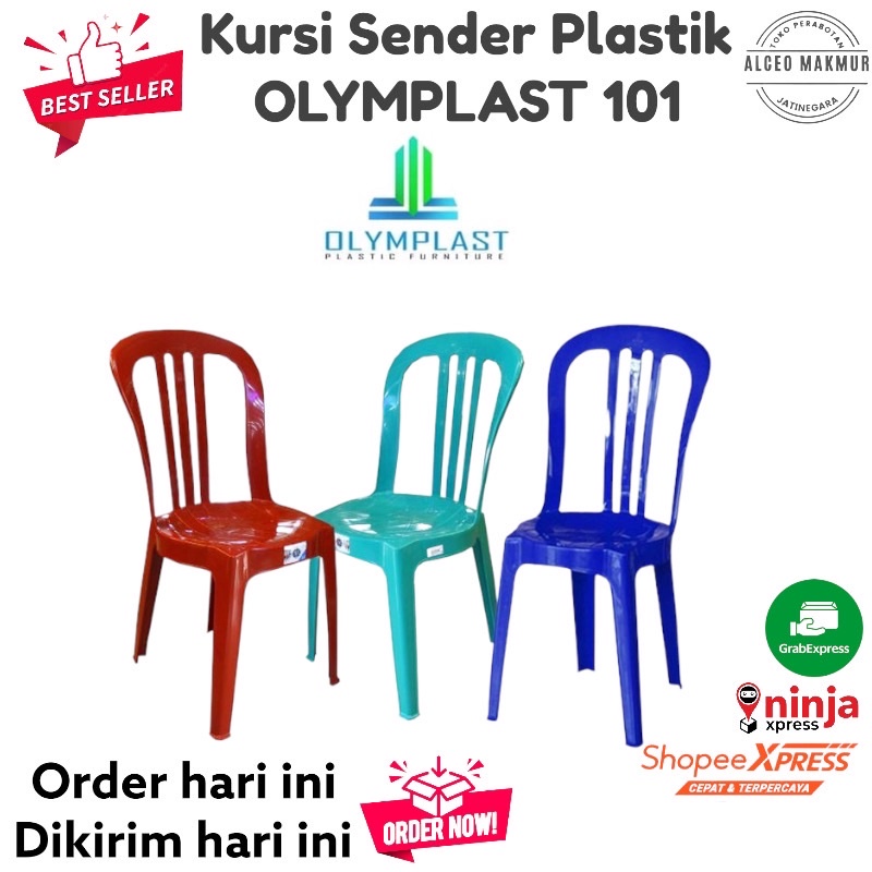 KURSI SENDER 101 OLYMPLAST / KURSI SENDER PLASTIK
