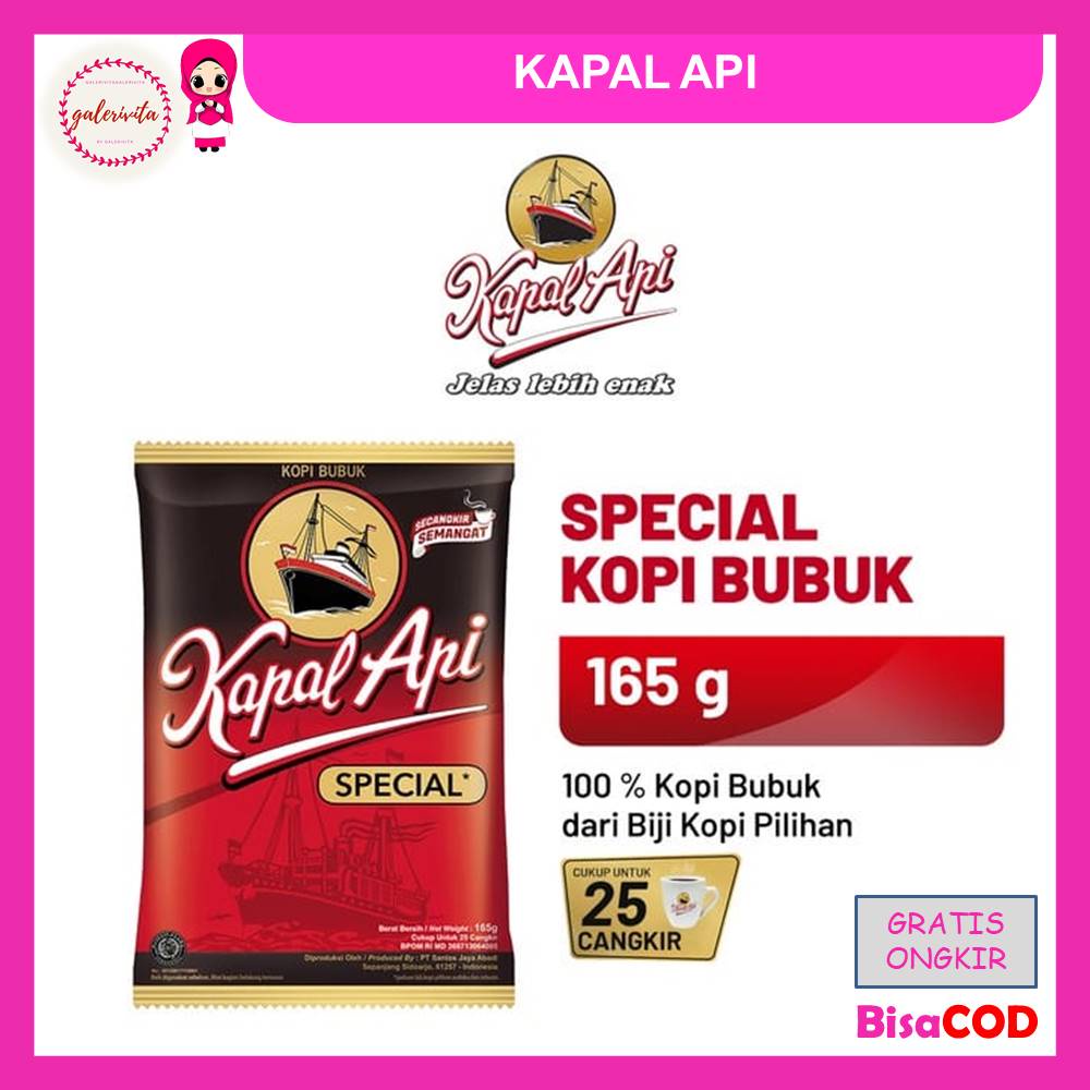 

Kapal Api Special Merah 150 Gram