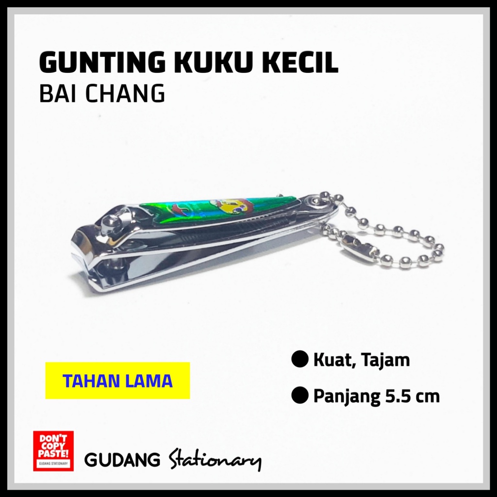 Gunting Kuku Kecil BAI CHANG [ 1 pcs ]