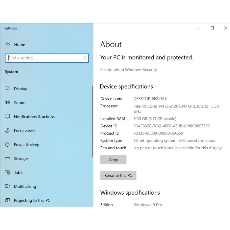prosesor intel core i3 - 2120