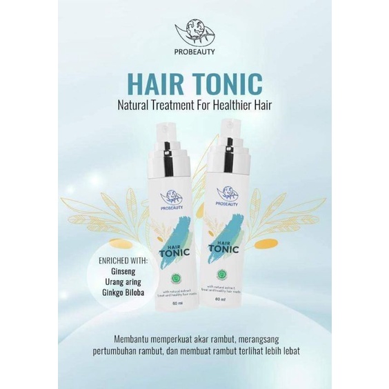 HAIR TONIC PROBEAUTY - TONER RAMBUT PROBEAUTY - PERAWATAN RAMBUT PROBEAUTY - RAMBUT HALUS PROBEAUTY