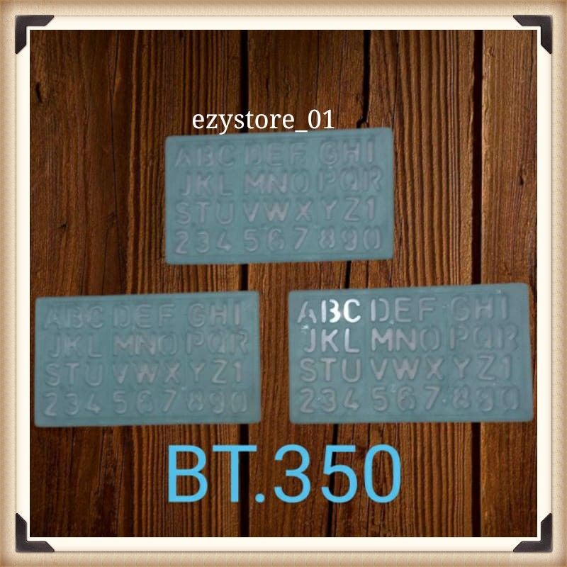 

Butterfly Penggaris Sablon Butt BT-350 Mini/ HA-350 Cetakan Huruf & Angka Murah