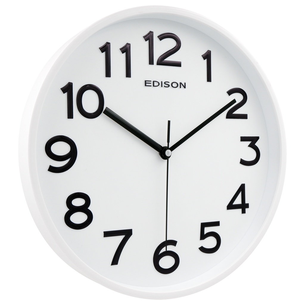 Jam Dinding Edison Sweep ES 290 T70 Timbul Diameter 290mm 29cm