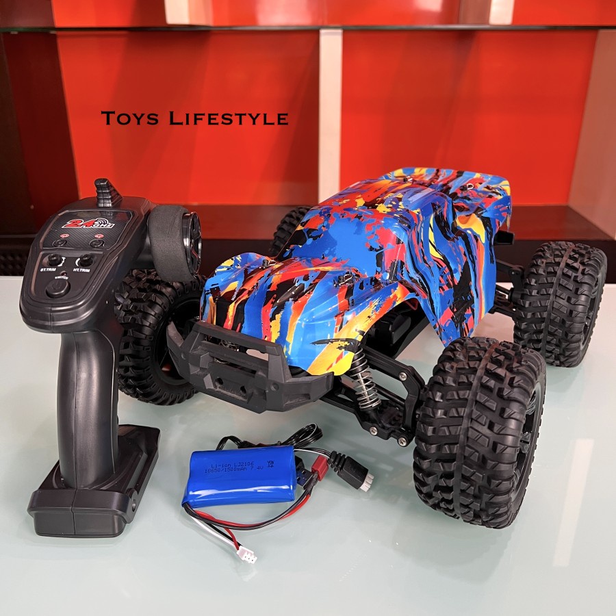 Mainan Mobil Remote Control Stunt King Drift Car 1:10 (4WD Full Propo)