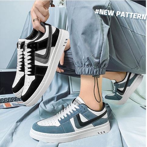 Sepatu Import Sneakers Pria Model Casual Ringan Running Shoes Mamojo Store HIDAN