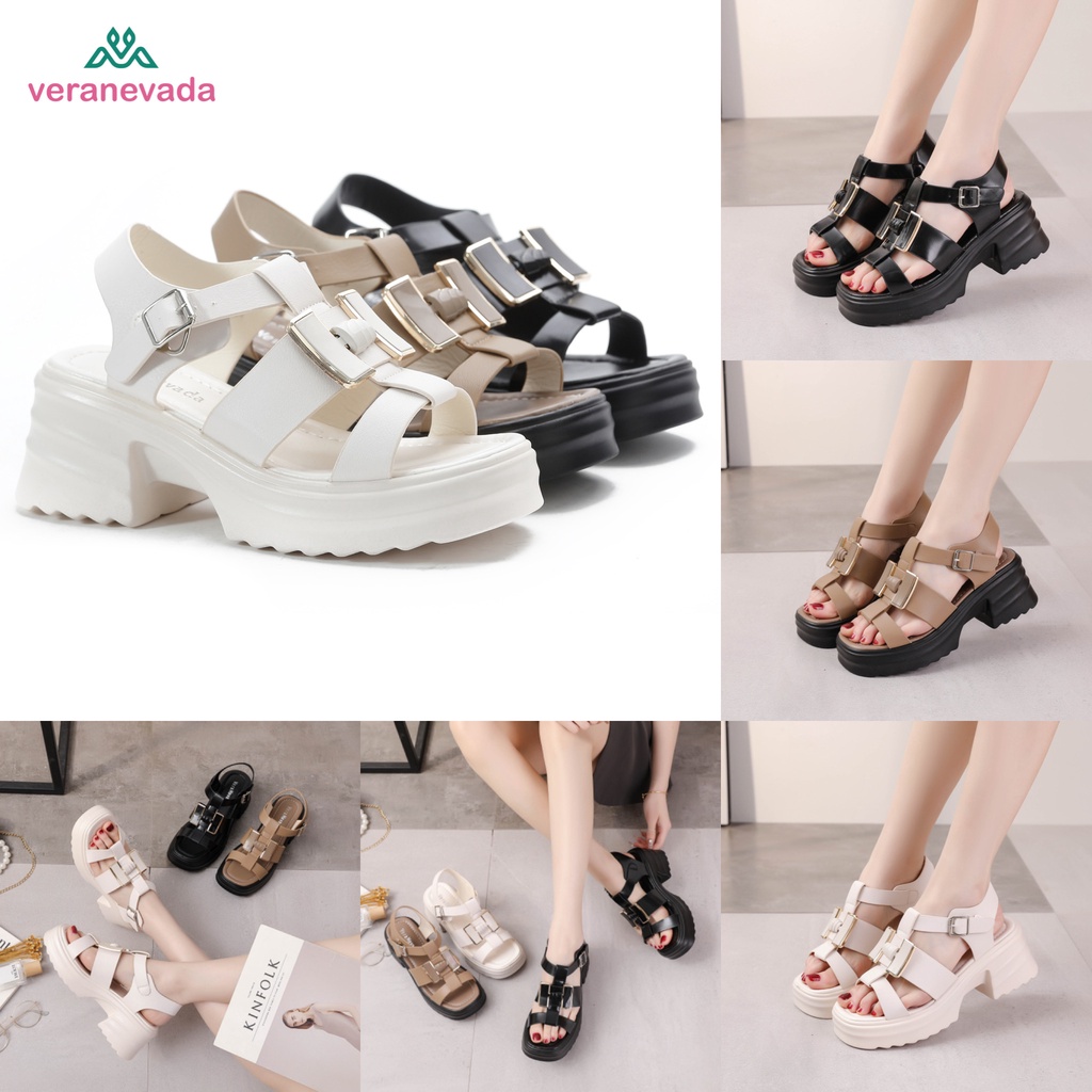 Vera Nevada Sandal Wedges Wanita 50628