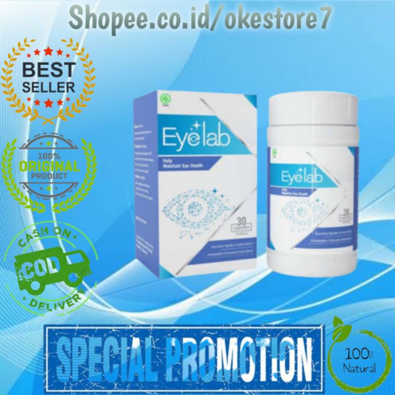 NEW PRODUK EYELAB OBAT MATA ORIGINAL - OBAT EYELAB MENGATASI MASALAH MATA - DIJAMIN AMPUH