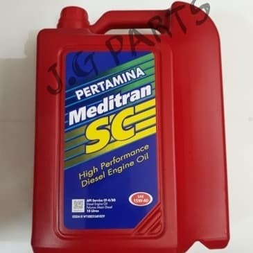 Oli Mesin Pertamina Meditran SC Diesel 15W-40 10 Liter