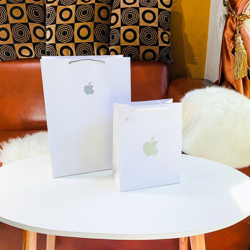 

Paperbag Apple Bungkus Kado Hampers Paper Bag Iphone