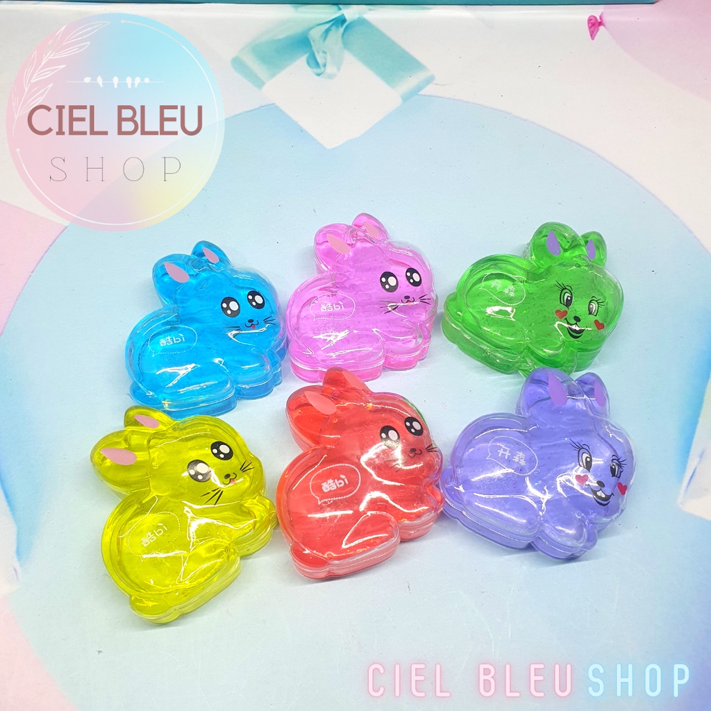 SLIME MODEL KAPSUL / SLIME CAPSULE MINI / SLIME TOY MAINAN RAINBOW / CIEL BLEU SHOP