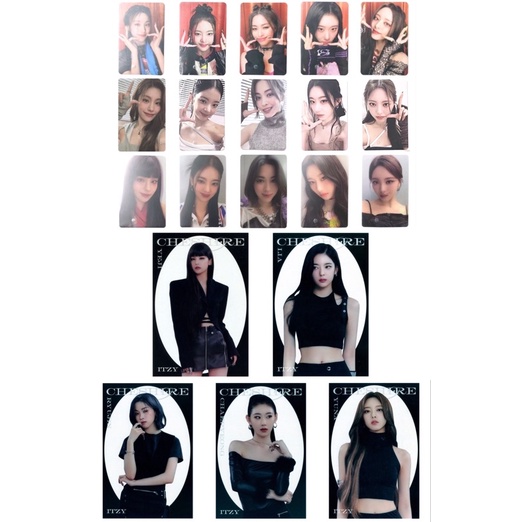 ITZY Official Photocard album - CHESHIRE Limited Edition