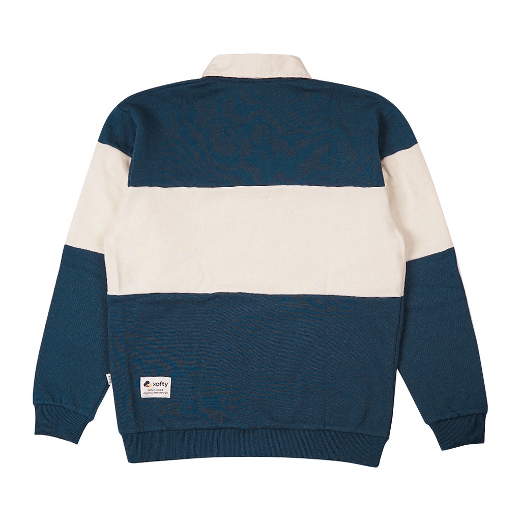 Xofty Salvia Canoli Sweater Crewneck Dark Blue