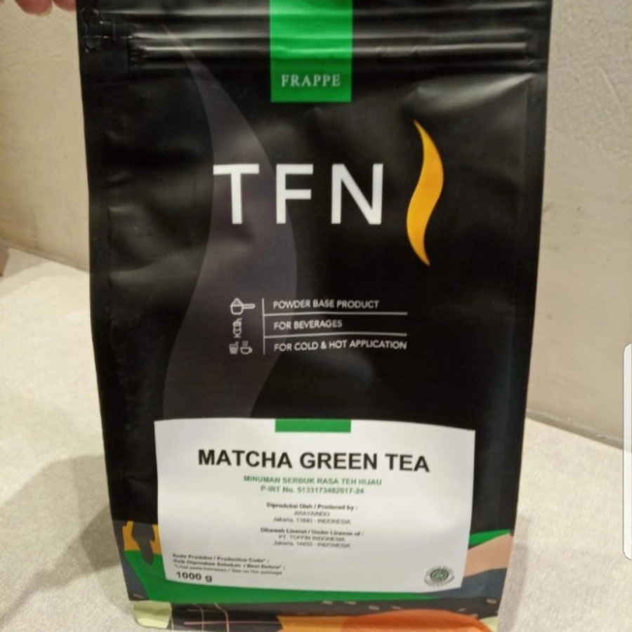 

Toffin powder matcha green tea frappe / TFN Matcha Green Tea / teh hijau 1kg 1 kg