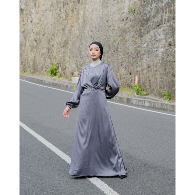 AZKA DRESS / DRESS PESTA / SERAGAMAN / BRIDESMAID / BUSUI FRIENDLY