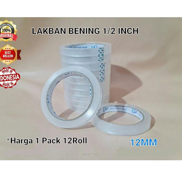 

じ Lakban Bening 1/2inch 90Y 12mm (isi 12pcs)24mm 90Y (isi 6pcs )/Isolasi bening 12mm 90y (isi 12pcs),24mm 90Y (isi 6pcs) ➨