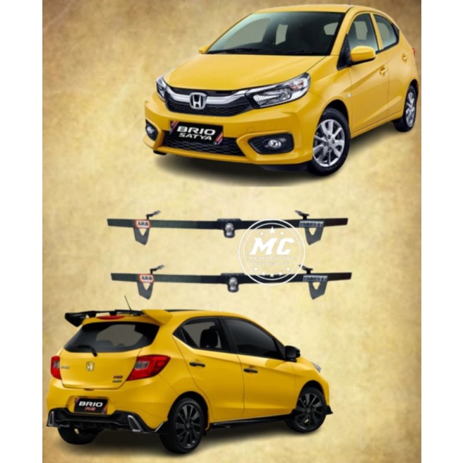 Towing Bar Besi Bumper Belakang ARB Brio Panjang Full