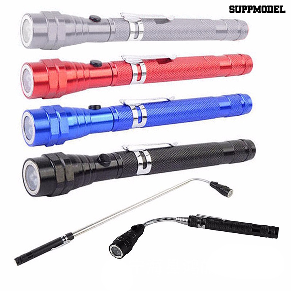 [Dekorasi] Senter Penlight Reparasi Mobil Tekuk Gratis 3-LED ic Ditarik Dengan Klip