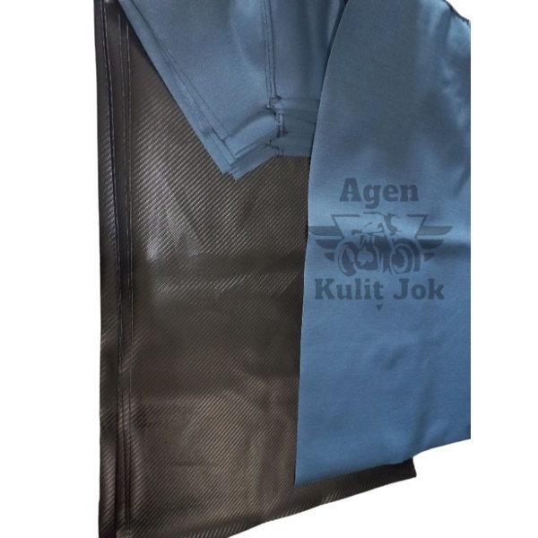 Cover jok/Sarung jok/kulit jok motor JAHIT KEPALA/Cover jok motor JAHIT KEPALA/Ukuran 85x46 cm dan 91x46 cm