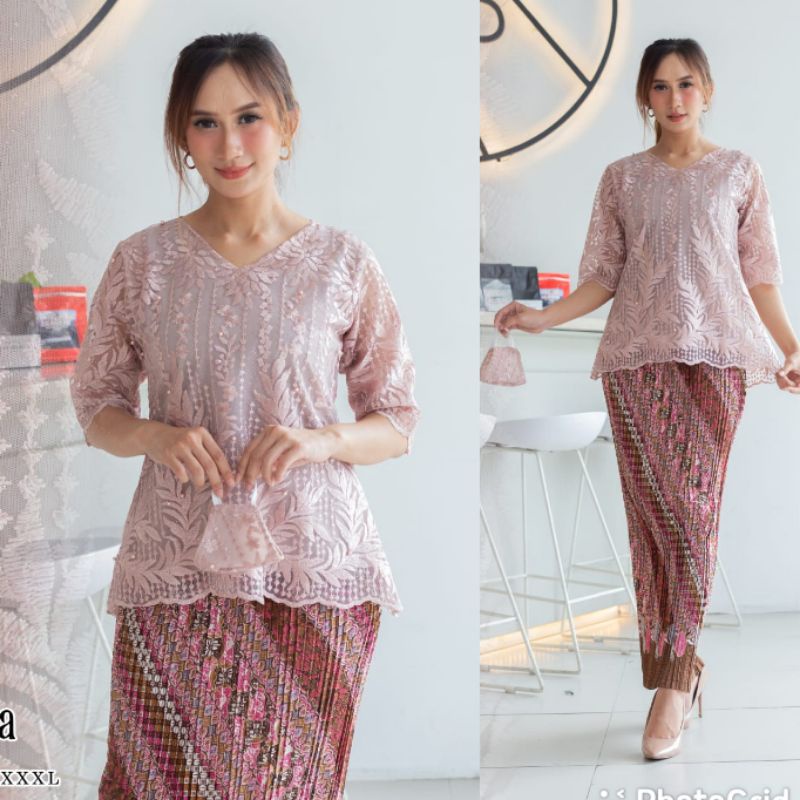 Stelan kebaya Shanghai Annisa Aurora Original Butik