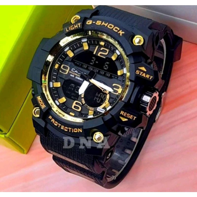 Jam Tangan Gshock GG1000 Tahan Air Dualtime Pria Bisa COD