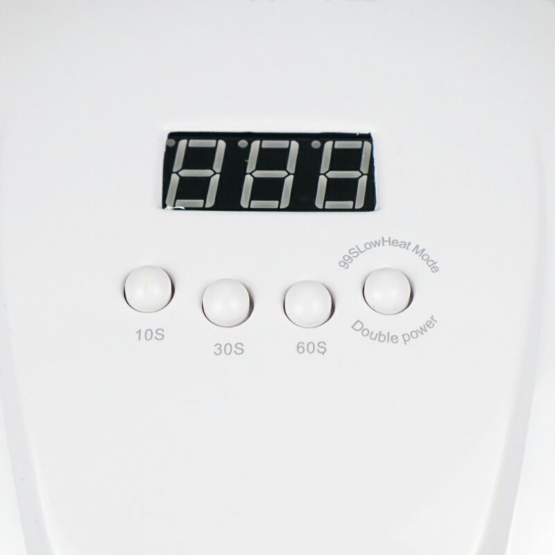 Pengering Kutek Kuku UV LED Nail Dryer 54W sun-x White