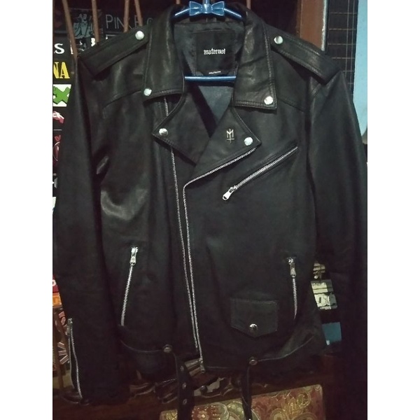 jaket kulit ramones maternal/DK maternal disaster/jaket maternal disaster/jaket ramones maternal/jak