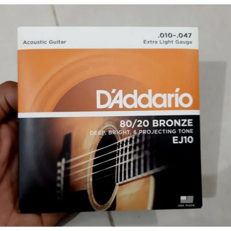 Senar gitar akustik Daddario original new