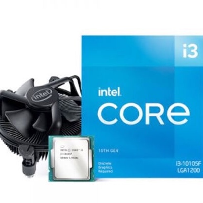 Intel Core i3 10105F 3.6Ghz Up to 4.3Ghz - Socket LGA1200 - Core i3 10105F