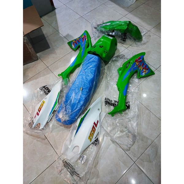 COVER BODY SET KLX G ATAU BF ASLI ORIGINAL BARU COFER KLX KOVER KLX150 KOFERKLX 150